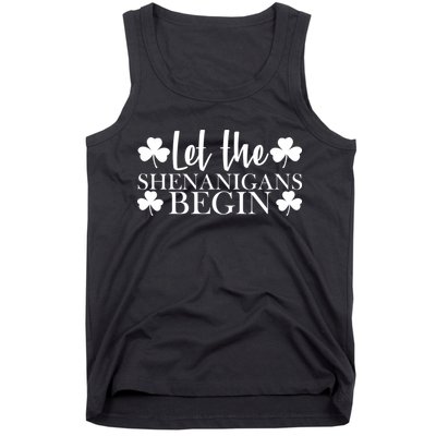 Let The Shenanigans BeginSt Pattys Day Party Tank Top