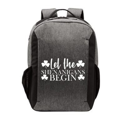 Let The Shenanigans BeginSt Pattys Day Party Vector Backpack