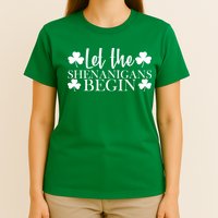Let The Shenanigans BeginSt Pattys Day Party T-Shirt