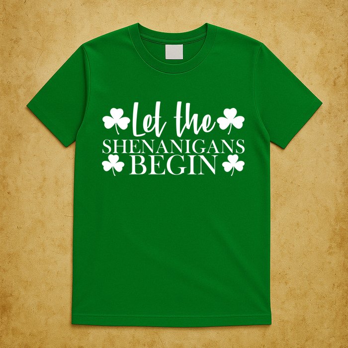 Let The Shenanigans BeginSt Pattys Day Party T-Shirt