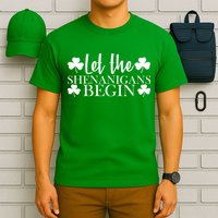 Let The Shenanigans BeginSt Pattys Day Party T-Shirt