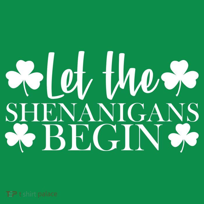 Let The Shenanigans BeginSt Pattys Day Party Baby Bodysuit