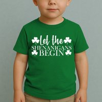 Let The Shenanigans BeginSt Pattys Day Party Toddler T-Shirt