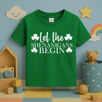 Let The Shenanigans BeginSt Pattys Day Party Toddler T-Shirt