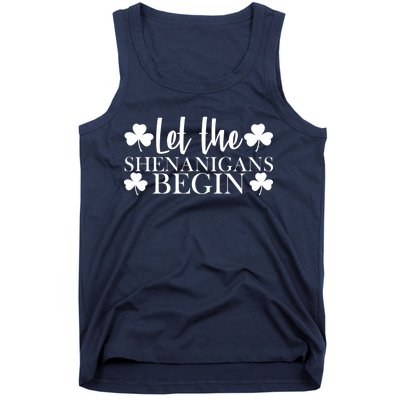 Let The Shenanigans BeginSt Pattys Day Party Tank Top