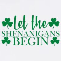 Let The Shenanigans BeginSt Pattys Day Party Garment-Dyed Sweatshirt