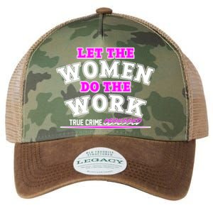 Let The Women Do the Work True Crime Obsessed Legacy Tie Dye Trucker Hat