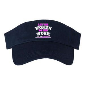 Let The Women Do the Work True Crime Obsessed Valucap Bio-Washed Visor