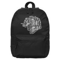 Let Your Dreams Come True Unicorn 16 in Basic Backpack