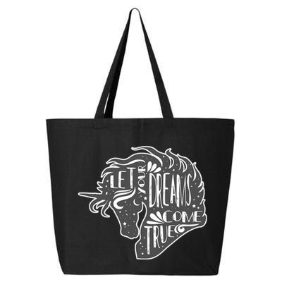 Let Your Dreams Come True Unicorn 25L Jumbo Tote