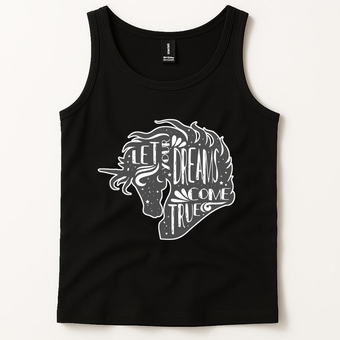 Let Your Dreams Come True Unicorn Tank Top