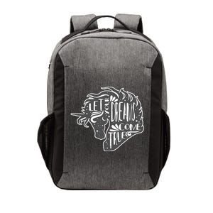 Let Your Dreams Come True Unicorn Vector Backpack