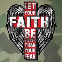 Let Your Faith Be Bigger Than Your Fear Legacy Tie Dye Trucker Hat