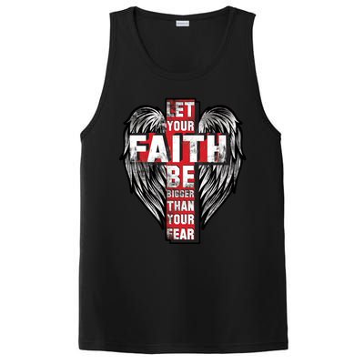 Let Your Faith Be Bigger Than Your Fear PosiCharge Competitor Tank