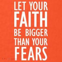 Let Your Faith Be Bigger Than Your Fears Sustainable Beanie