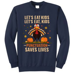 LetS Eat Turkey Funny Teacher Thanksgiving Dinner Sweatshirt