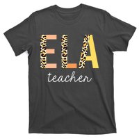 Leopard ELA Teacher English Language Arts Teacher T-Shirt