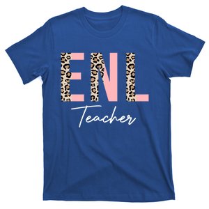 Leopard Enl Teacher Supplies For Teachers Meaningful Gift T-Shirt