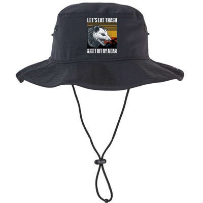 LetS Eat Trash Get Hit By A Car Possum Legacy Cool Fit Booney Bucket Hat