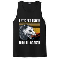 LetS Eat Trash Get Hit By A Car Possum PosiCharge Competitor Tank