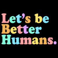 Let's Be Better Humans  7-Panel Snapback Hat