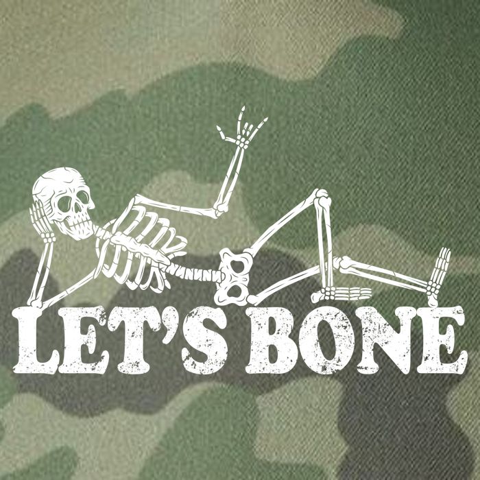 Let's Bone Funny Offensive And Rude Legacy Tie Dye Trucker Hat