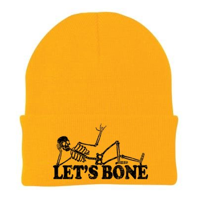 Let's Bone Funny Offensive And Rude Knit Cap Winter Beanie