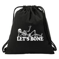 Let's Bone Funny Offensive And Rude Drawstring Bag