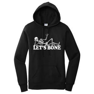 Let's Bone Funny Offensive And Rude Women's Pullover Hoodie