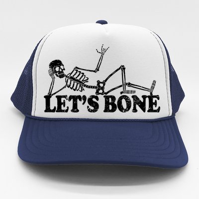 Let's Bone Funny Offensive And Rude Trucker Hat