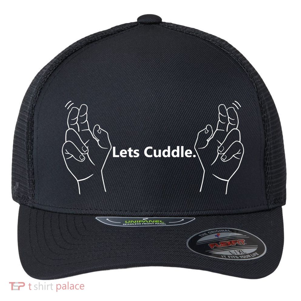 Let's Cuddle Flexfit Unipanel Trucker Cap