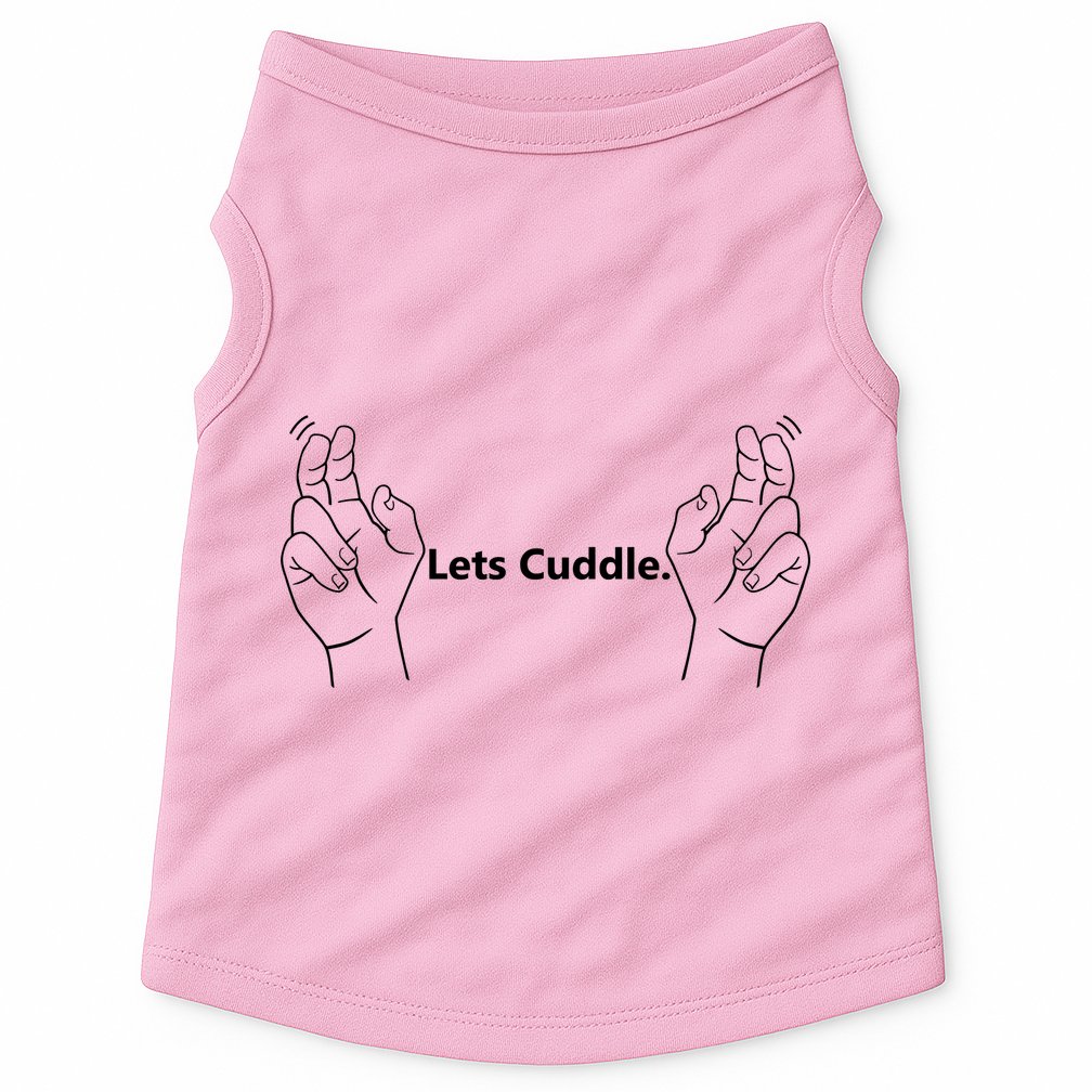 Let's Cuddle Doggie Tank
