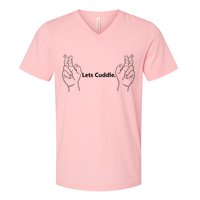 Let's Cuddle V-Neck T-Shirt