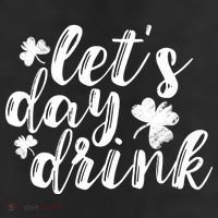 Let's Day Drink 11oz C Handle Ceramic Mug