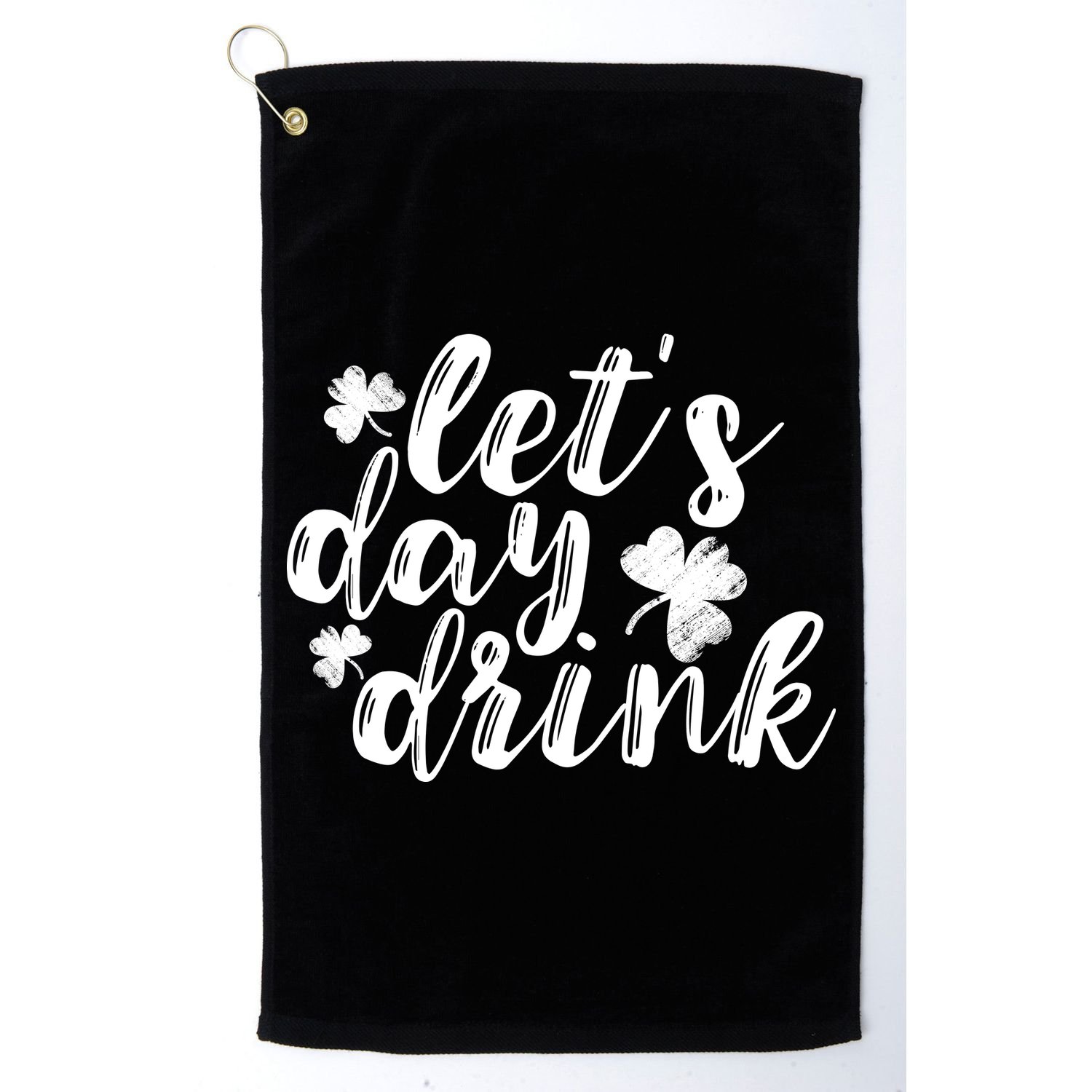 Let's Day Drink Golf Towel