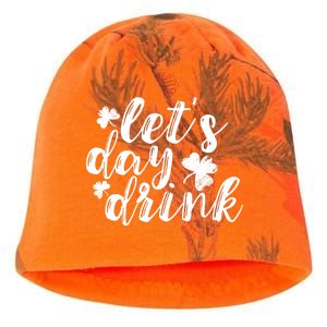 Let's Day Drink Kati - Camo Knit Beanie