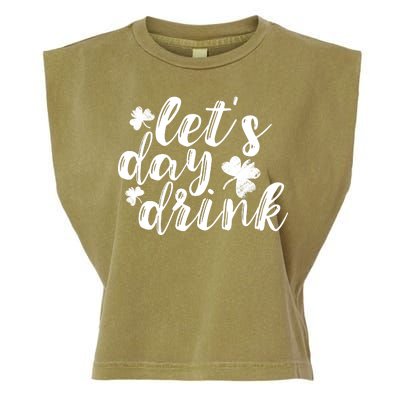 Let's Day Drink Garment-Dyed Women's Muscle Tee