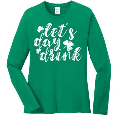 Let's Day Drink Ladies Long Sleeve Shirt