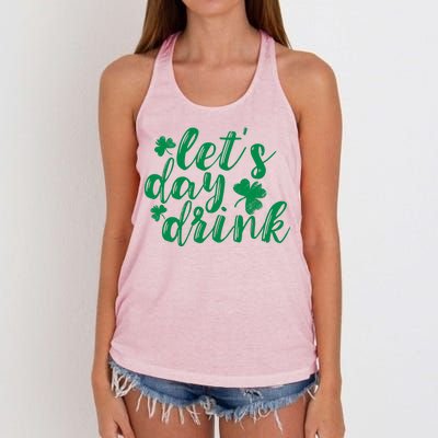 Let's Day Drink Women's Knotted Racerback Tank