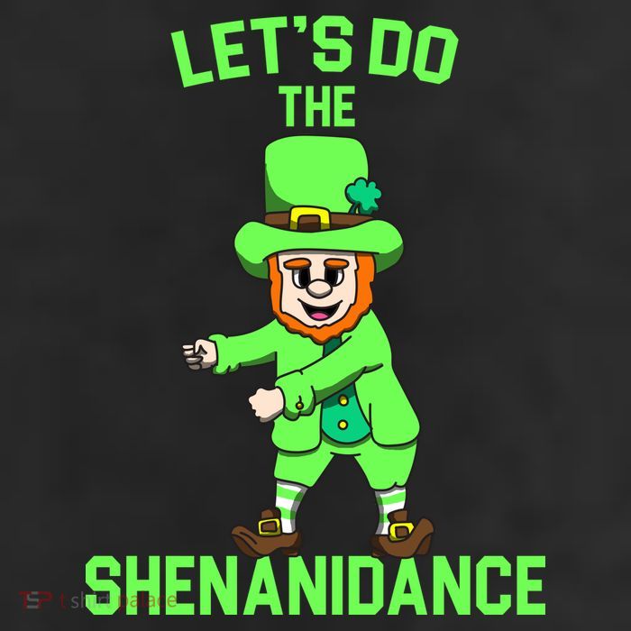 Let's Do The Shenanidance Funny St. Pattys Day 11oz C Handle Ceramic Mug