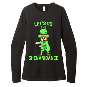 Let's Do The Shenanidance Funny St. Pattys Day Womens CVC Long Sleeve Shirt