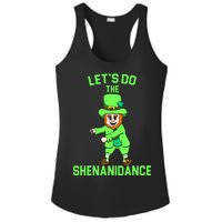 Let's Do The Shenanidance Funny St. Pattys Day Ladies PosiCharge Competitor Racerback Tank