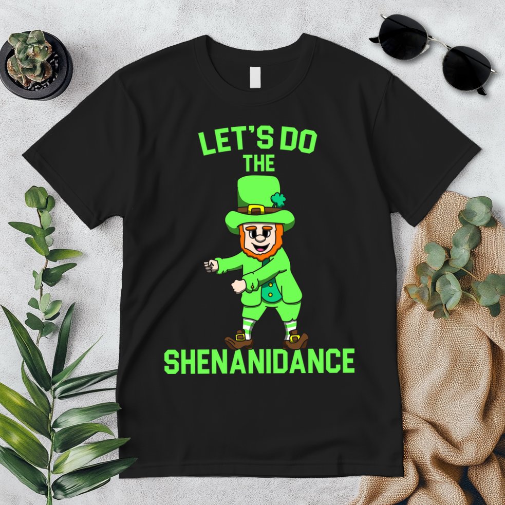 Let's Do The Shenanidance Funny St. Pattys Day Premium T-Shirt