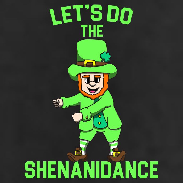 Let's Do The Shenanidance Funny St. Pattys Day Golf Towel