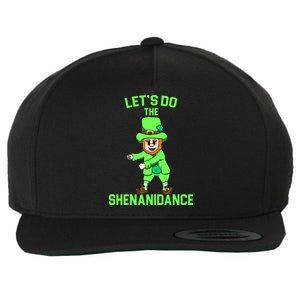 Let's Do The Shenanidance Funny St. Pattys Day Wool Snapback Cap