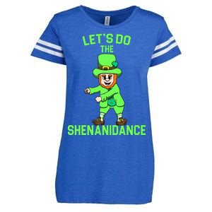 Let's Do The Shenanidance Funny St. Pattys Day Enza Ladies Jersey Football T-Shirt