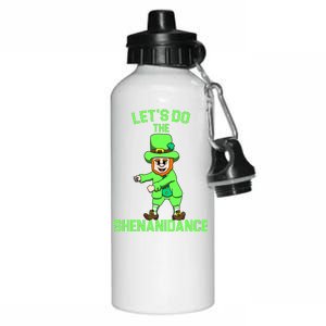 Let's Do The Shenanidance Funny St. Pattys Day Aluminum Water Bottle