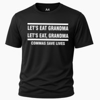 Let's Eat Grandma Commas Save Lives Cooling Performance Crew T-Shirt