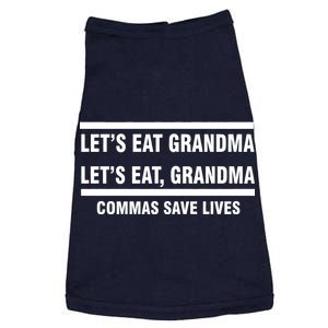 Let's Eat Grandma Commas Save Lives Doggie Tank