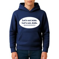 Let's Eat Kids Punctuation Matter Kids Hoodie